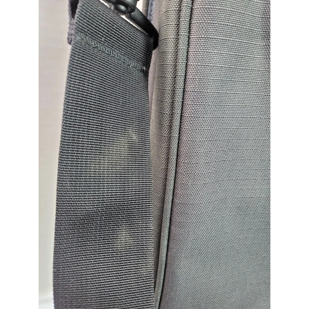 STM Gray Laptop Messenger Bag Padded Shoulder Strap Computer Carry Case
